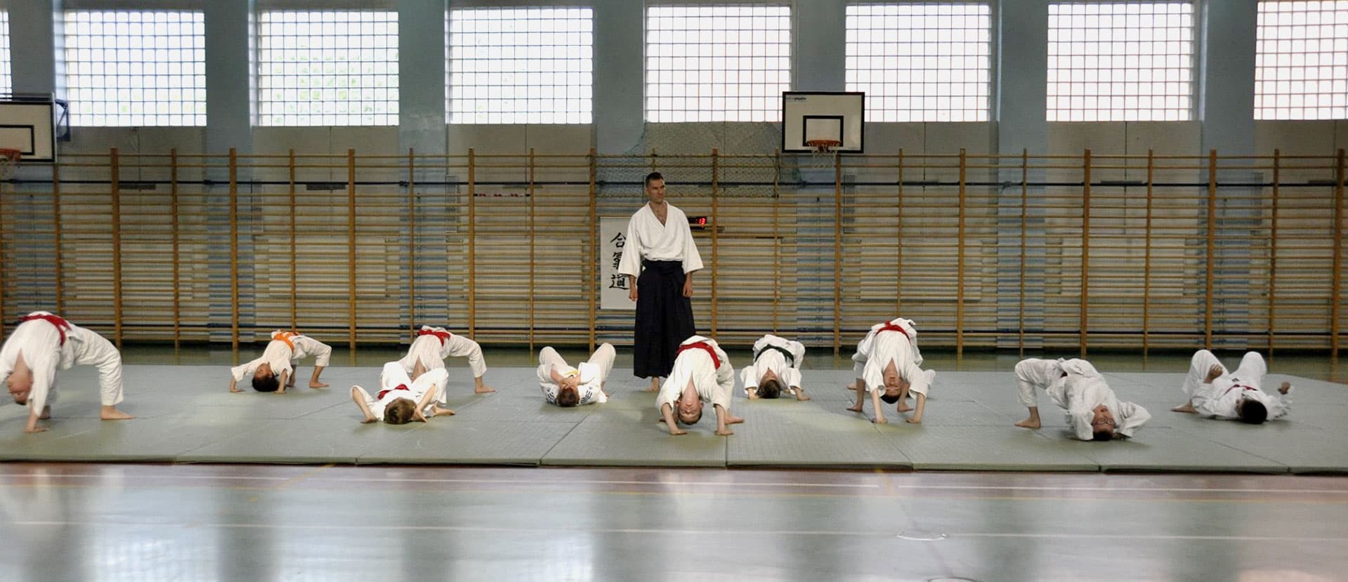 Trening aikido — Nowy Dwór Gdański